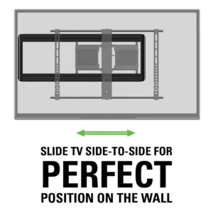 Sanus VLF613-B1 Super Slim Full Motion TV Mount for 40