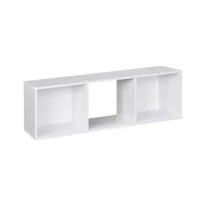 Closetmaid Home Stackable 3-Cube Cubeicals Organizer Storage, White (2 Pack)