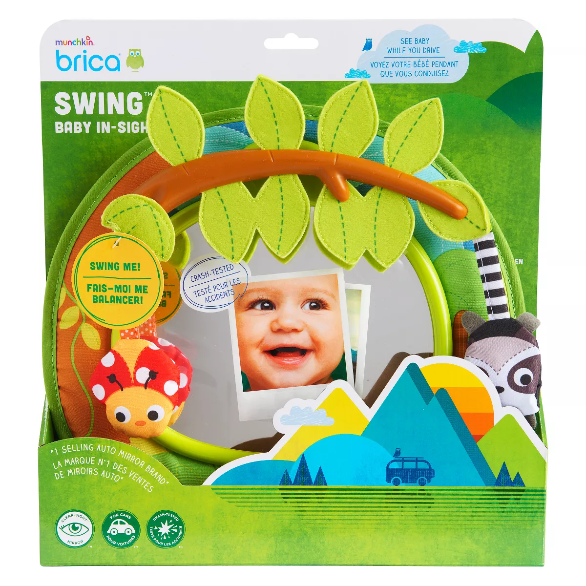 Munchkin Brica Swing! Baby In-Sight Car Mirror