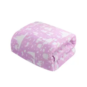 4pc Twin Comforter Set Lavender - Chic Home Design