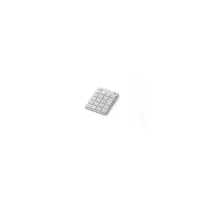 Microsoft Number Pad Glacier - Bluetooth 5.0 Connectivity - 2.4 GHz Frequency Range - Connect up to 3 devices - 1.3mm low profile key travel