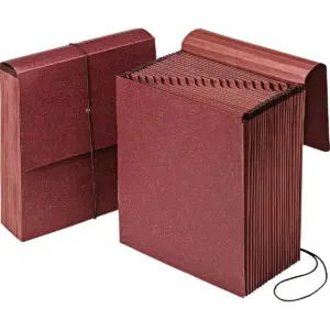 Pendaflex Vertical Indexed Expanding File A-Z 21 Pockets Letter Redrope 14000