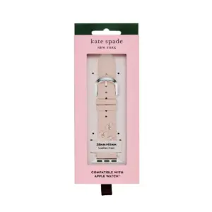 Kate Spade New York Floral Applique Blush Leather 38/40mm Band for Apple Watch