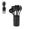 Hamilton Beach 6pc Soft Touch Utensil Set - Black