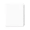 Avery-Style Legal Exhibit Side Tab Divider Title: 126-150 Letter White 01335