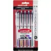 uni-ball Vision Elite Roller Ball Stick Pen, 0.8 mm Bold, Assorted Colors, pk of 5