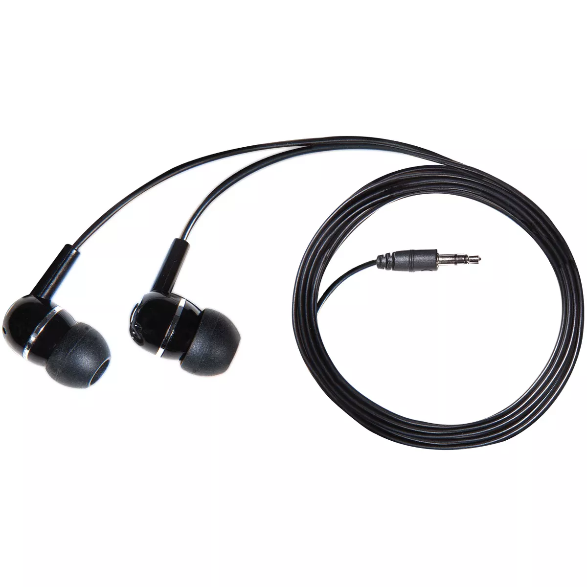 V7 HA100 Earphone - Stereo - Black - Mini-phone - Wired - 32 Ohm - 20 Hz 20 kHz - Earbud - Binaural - Open - 3.94 ft Cable