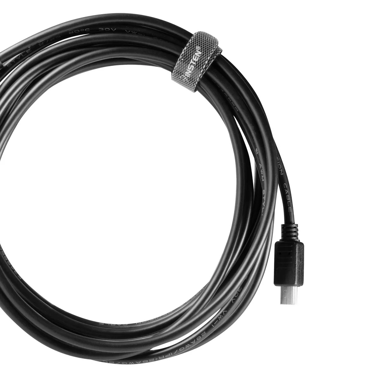 INSTEN USB 2.0 Cable, Type A to Mini 5-Pin Type B, 10 feet / 3 meter