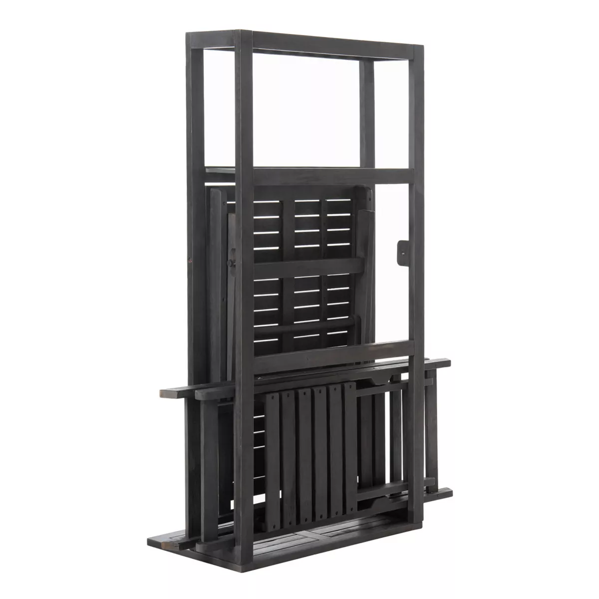 Griffen 3pc Balcony Dining Cabinet Set - Ash Gray - Safavieh