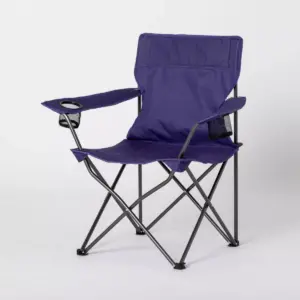 Adult Novelty Quad Chair Solid Navy - Sun Squad™