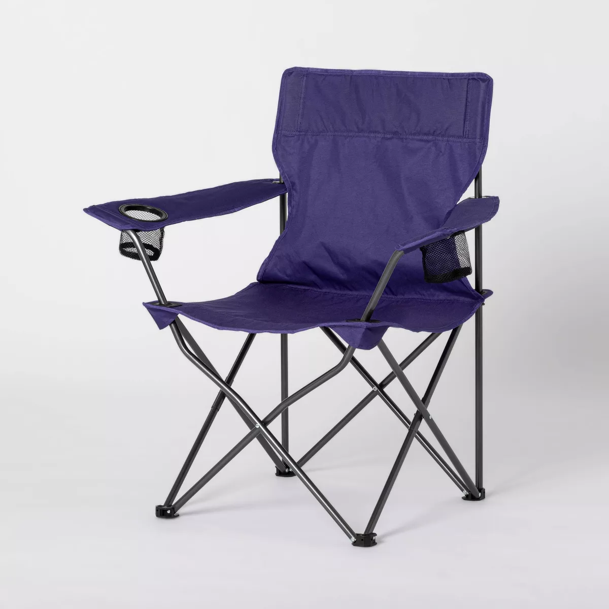 Adult Novelty Quad Chair Solid Navy - Sun Squad™