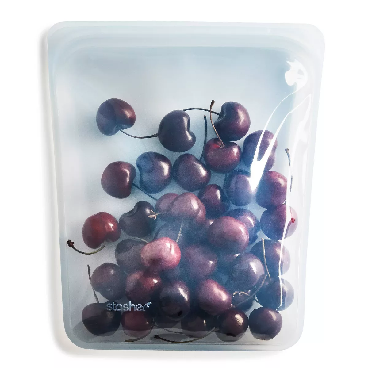 stasher Reusable Food Storage Half Gallon Bag - Clear
