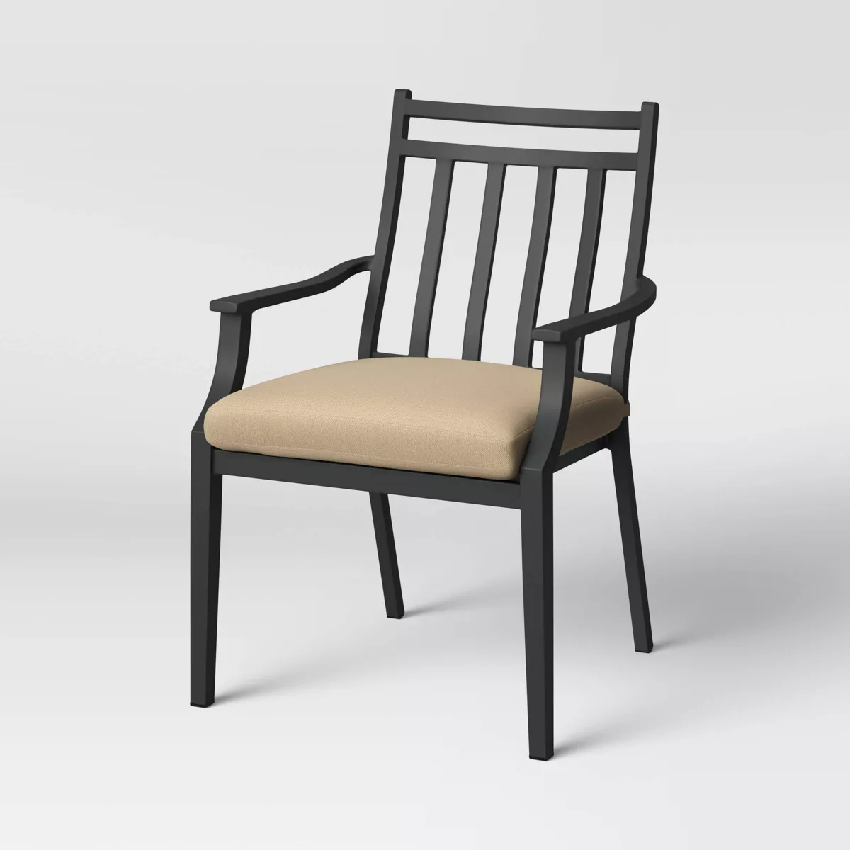 Fairmont 2pk Stationary Patio Dining Chair - Tan - Threshold™