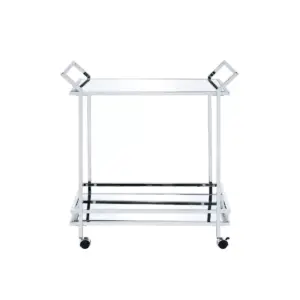 Palermo Bar Cart Chrome - Picket House Furnishings