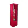 Northlight 36” Vertical Red and Green Hanging Christmas Decoration Organizer Storage Bag
