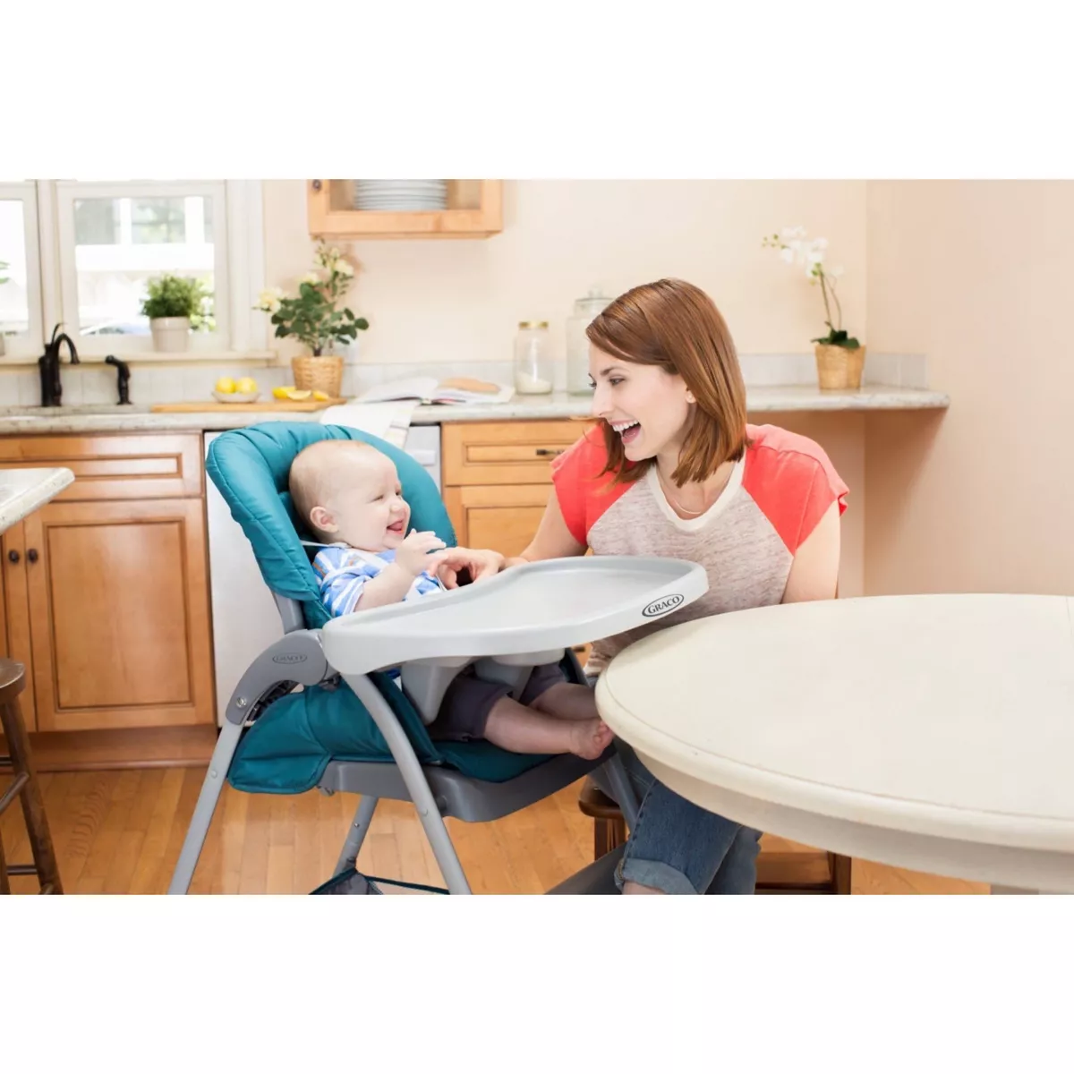 Graco Slim Snacker 2-in-1 High Chair - Whisk