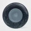 8.5" Ceramic Kingfield Debossed Salad Plate Blue - Threshold™