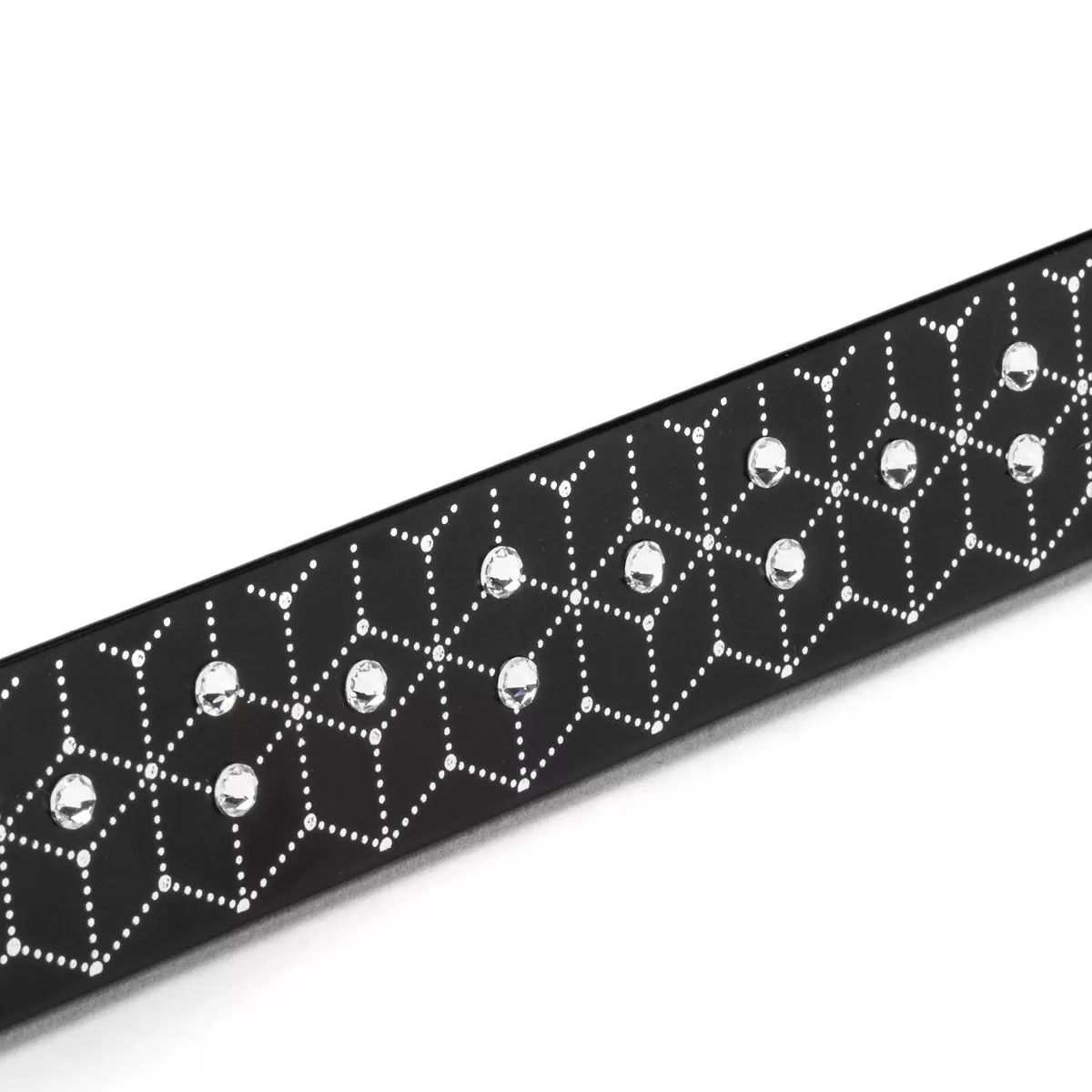 Swarovski Crystal Enhanced License Plate Frame - Black