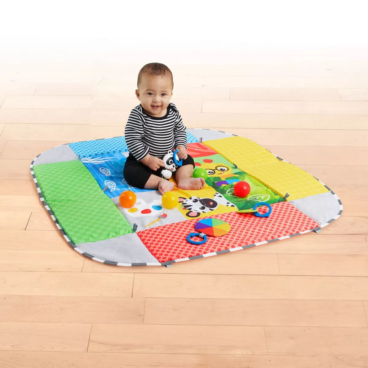 Baby Einstein Patch's 5-in-1 Activity Play Gym & Ball Pit - Color Playspace