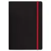 Mead Soft Cover Notebook Legal Rule Black Cover 5 3/4 x 8 1/4 71 Sheets/Pad 400065000
