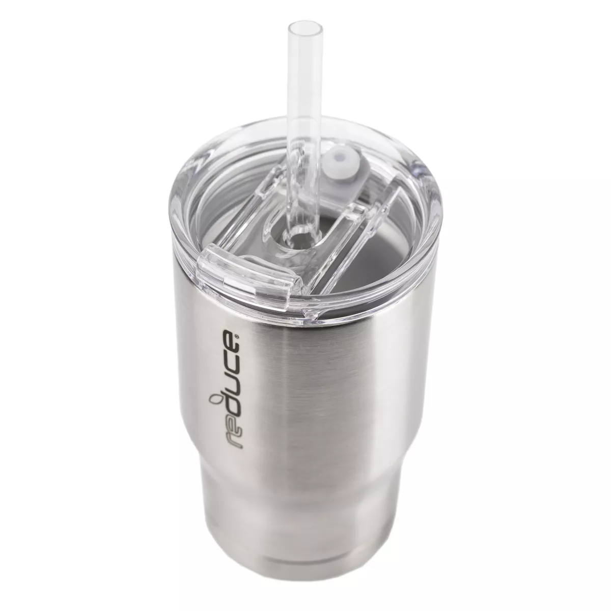 Reduce 14oz Stainless Steel Tumbler With Lid And Straw Silver