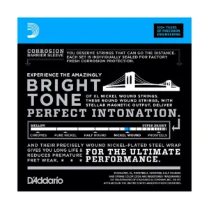 D'Addario EXL110 Nickel Light Electric Guitar Strings 10-Pack