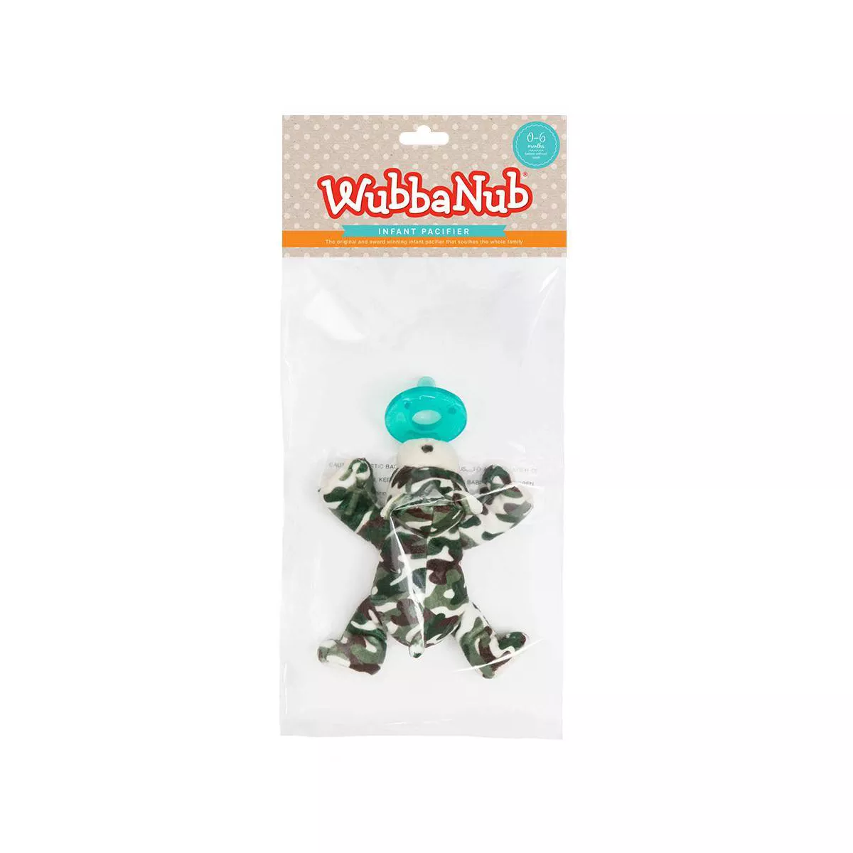 WubbaNub Camo Bear Pacifiers