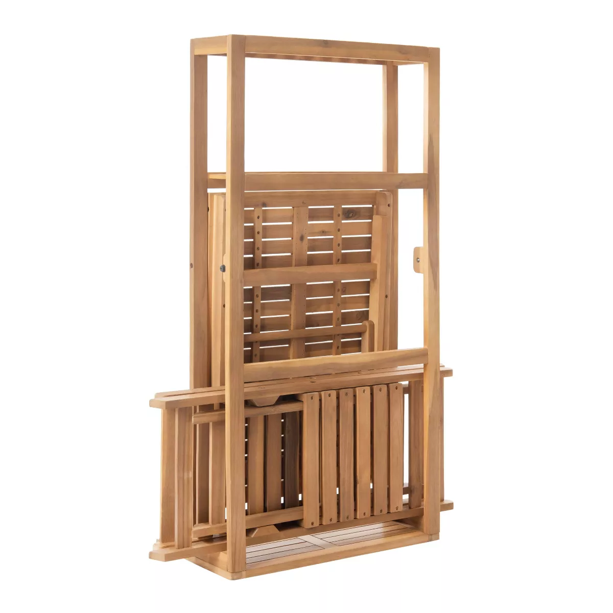 Griffen 3pc Balcony Dining Cabinet Set - Natural - Safavieh