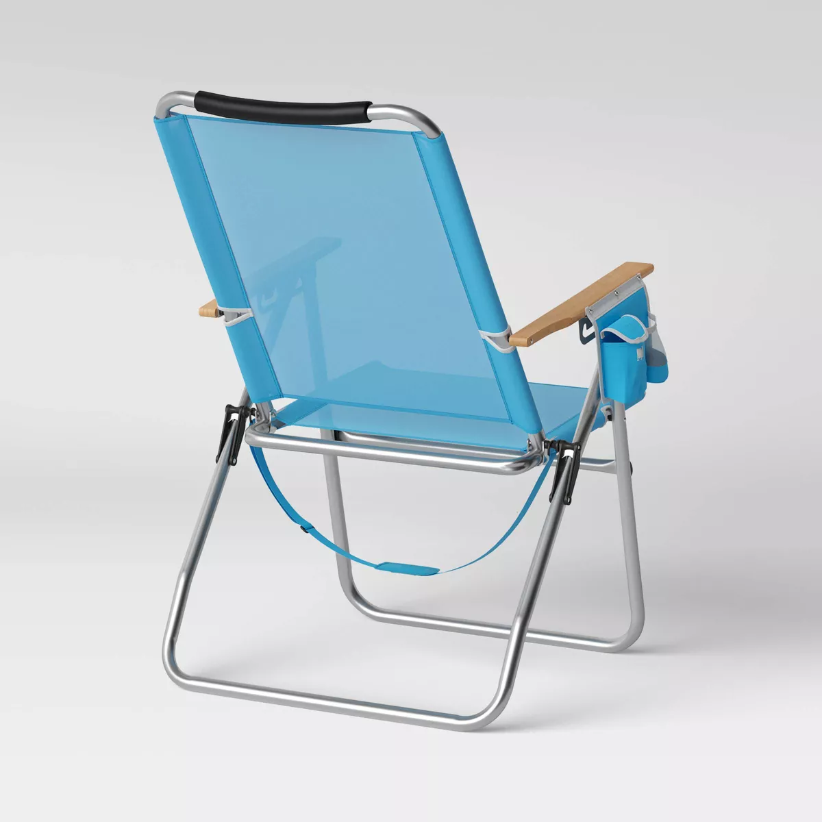 High & Wide Beach Chair - Blue - Sun Squad™