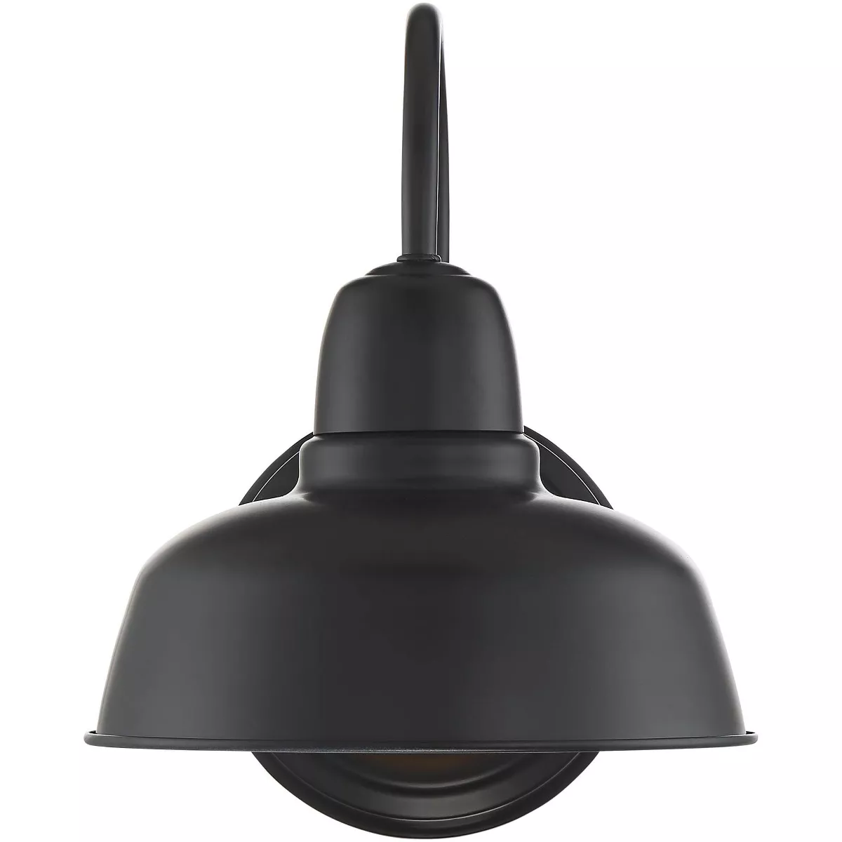 John Timberland Urban Barn Black Indoor-Outdoor Wall Light Set of 2