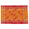 Saro Lifestyle Cotton Placemats With Pumpkin and Leaf Jacquard Design (set of 4 pcs)