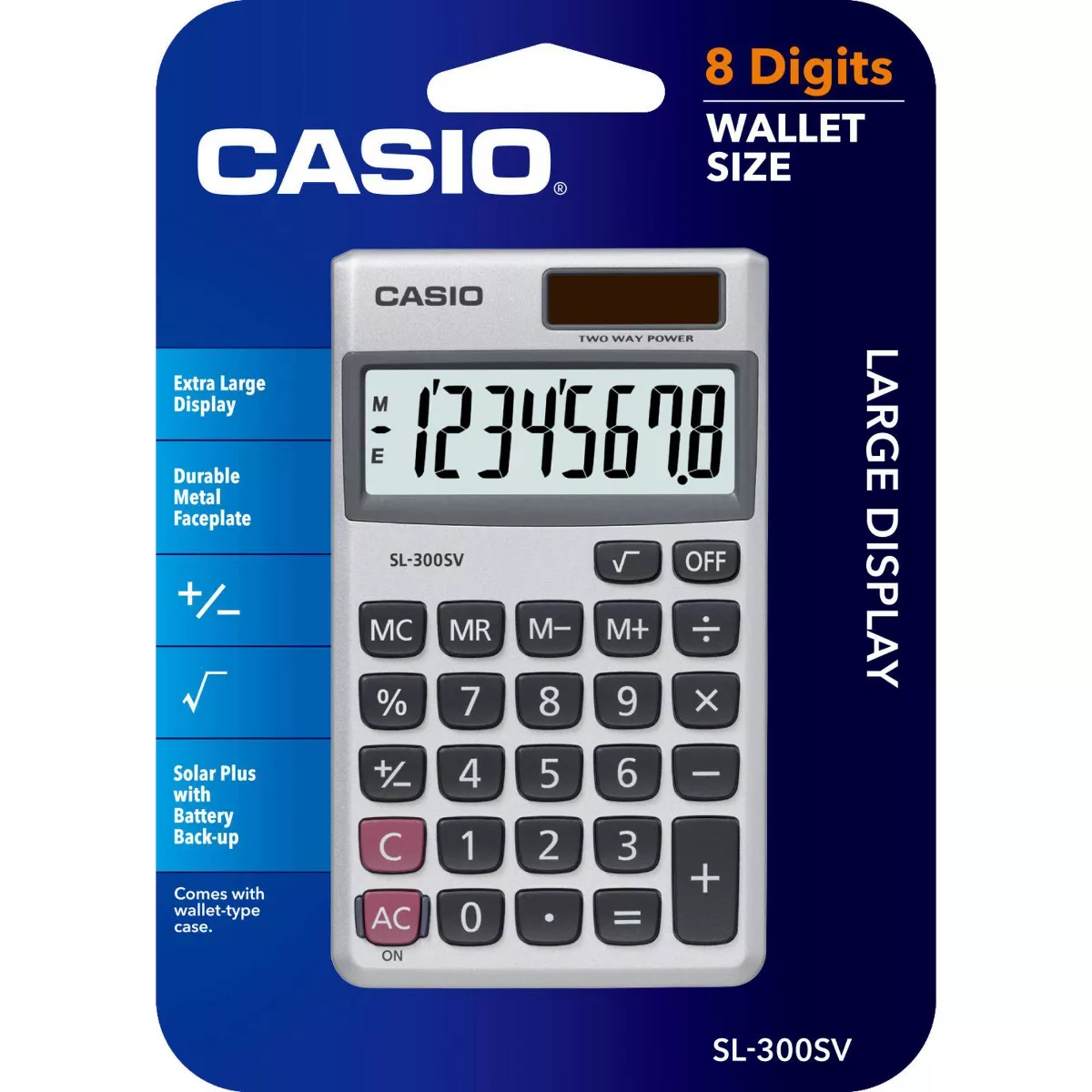 Casio SL-300SV Basic Calculator