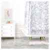 Lisa Argyropoulos Daisy Dove Shower Curtain Gray - Deny Designs