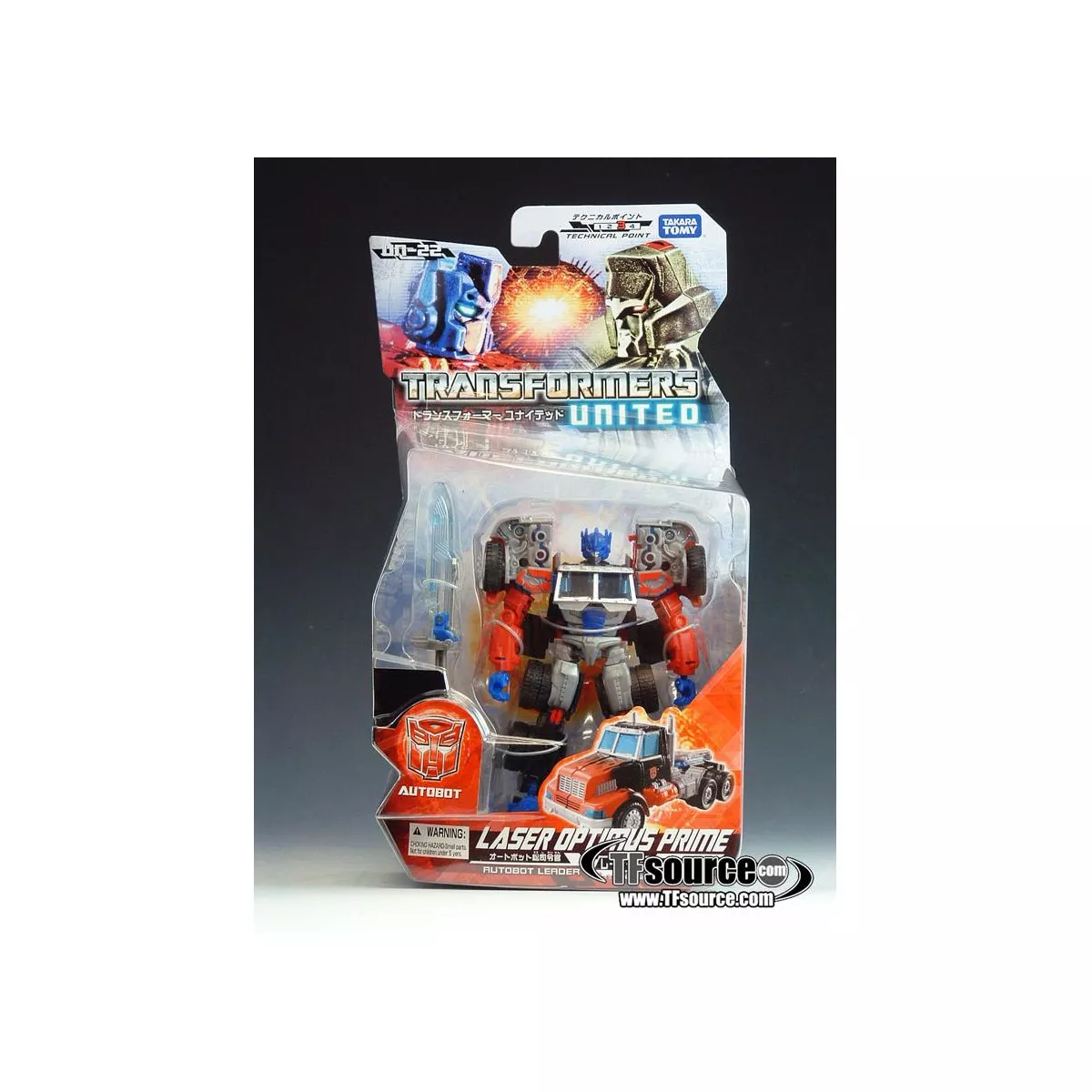 UN-22 G2 Optimus Prime | Transformers United Action figures
