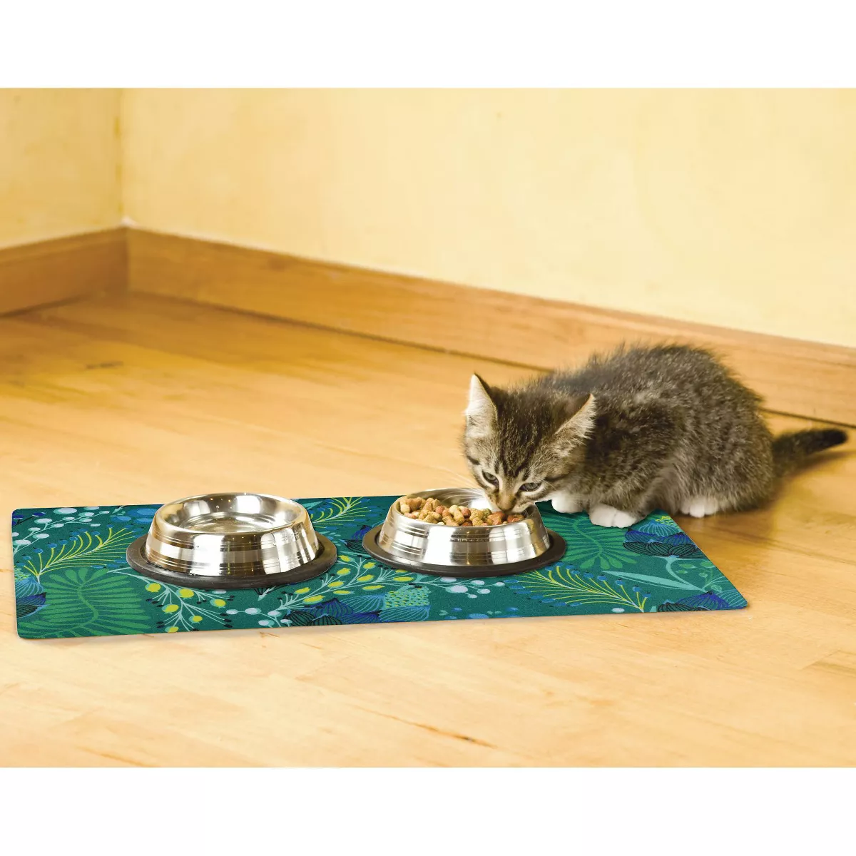 Drymate Dog and Cat Feeding Placemat - Lulu Green