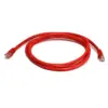 Monoprice Cat5e Ethernet Patch Cable - 5 Feet - Red | Network Internet Cord - RJ45, Stranded, 350Mhz, UTP, Pure Bare Copper Wire, 24AWG