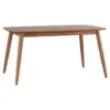 Cortland Danish Modern Dining Table Natural - Inspire Q