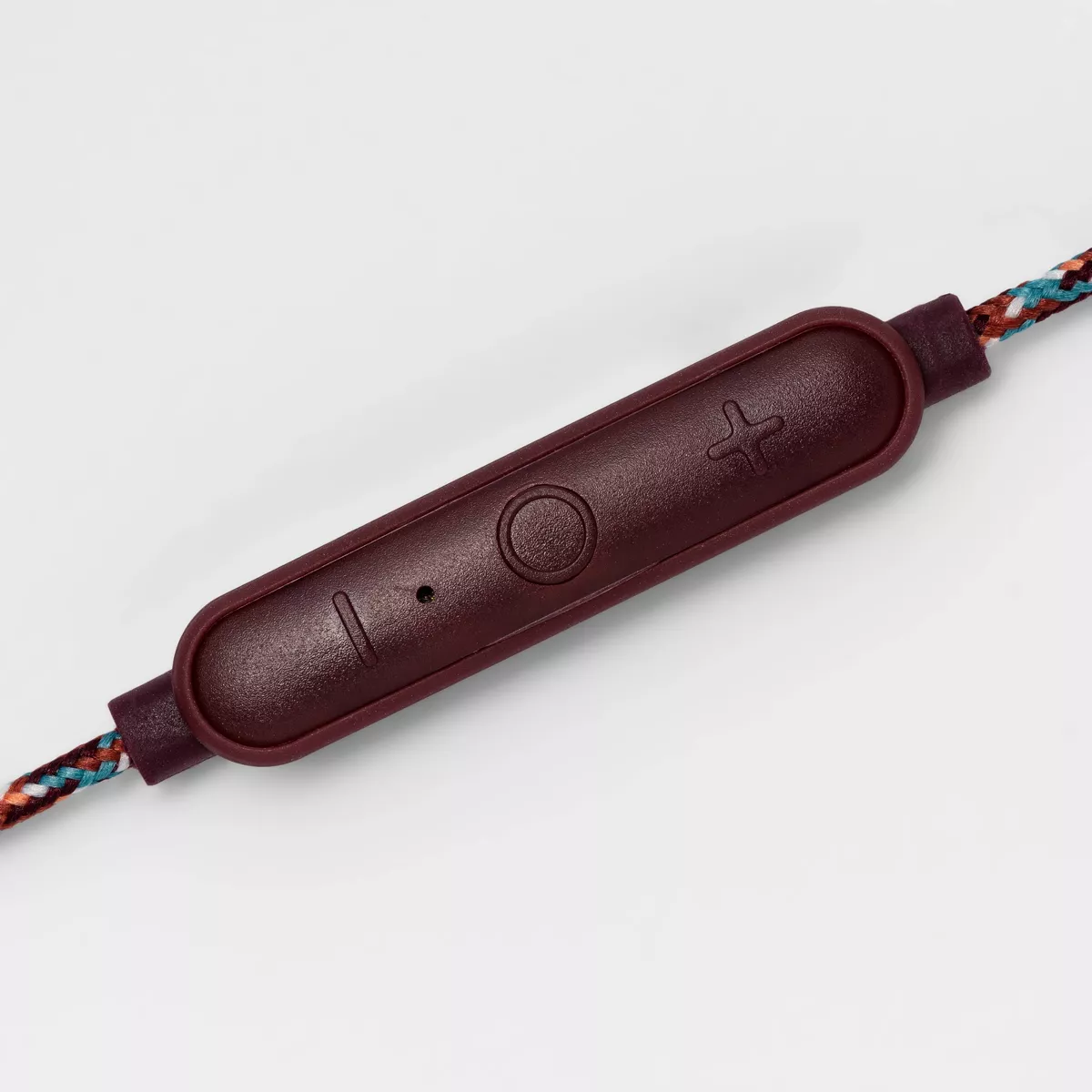 heyday™ Wired Earbuds - Dark Cherry Multi Braid
