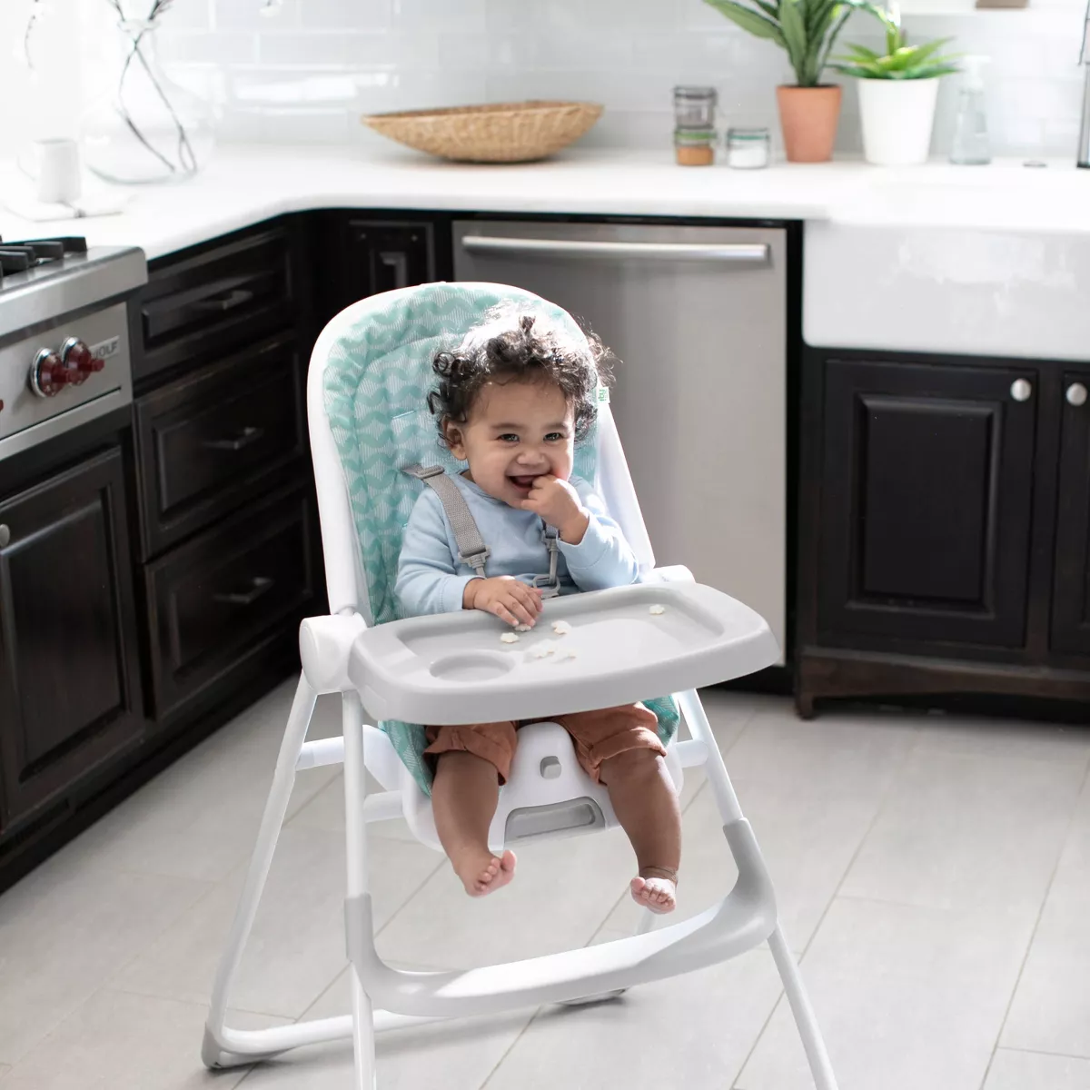 Ity by Ingenuity Yummity Yum Easy Folding High Chair – Goji