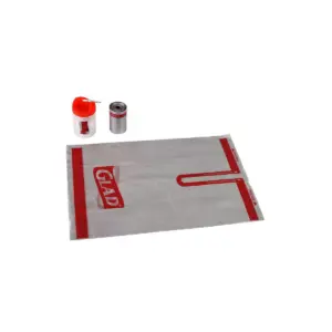 Glad Unscented Plastic Waste Bag Dispenser with Metal Belt Clip - 30ct