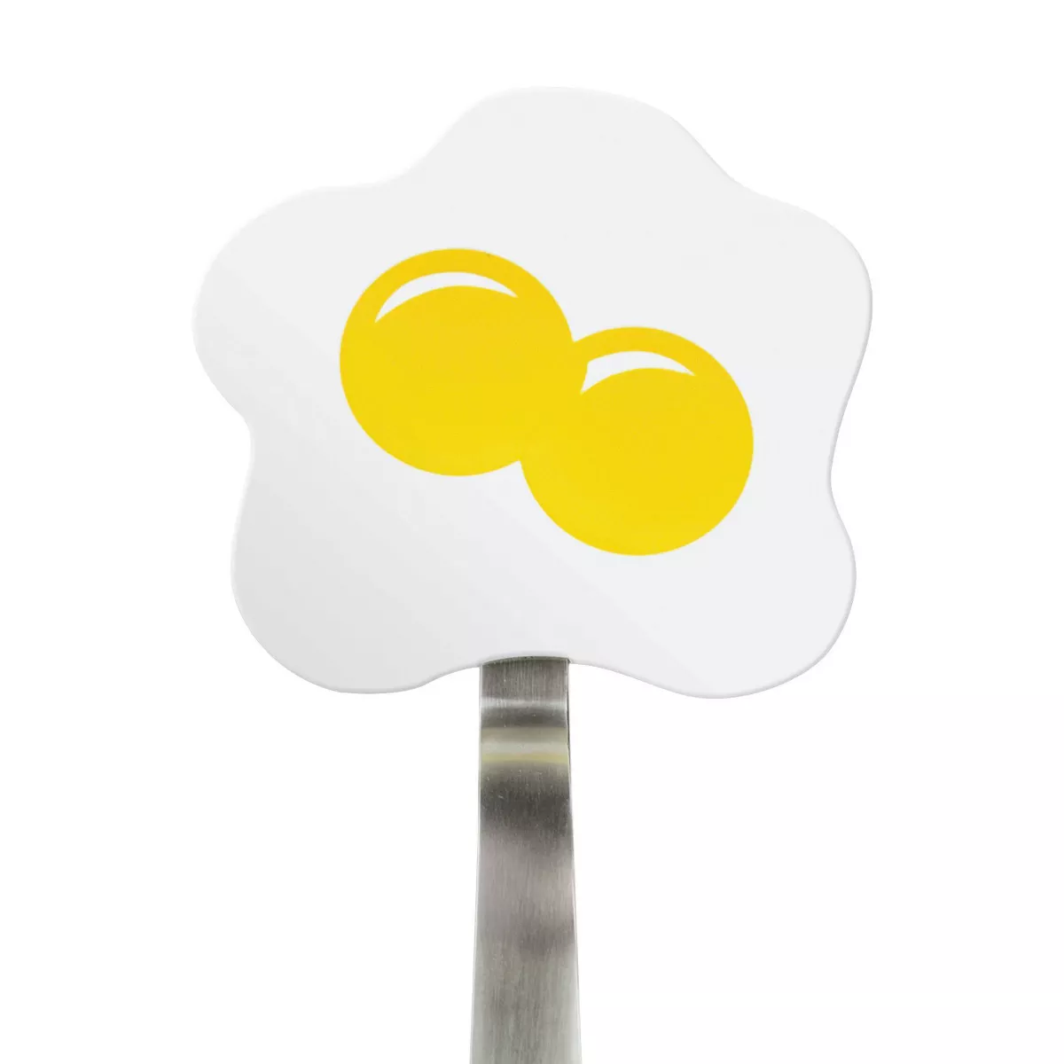 Tovolo Spatulart Fried Egg Nylon Flex Turner Yellow, White