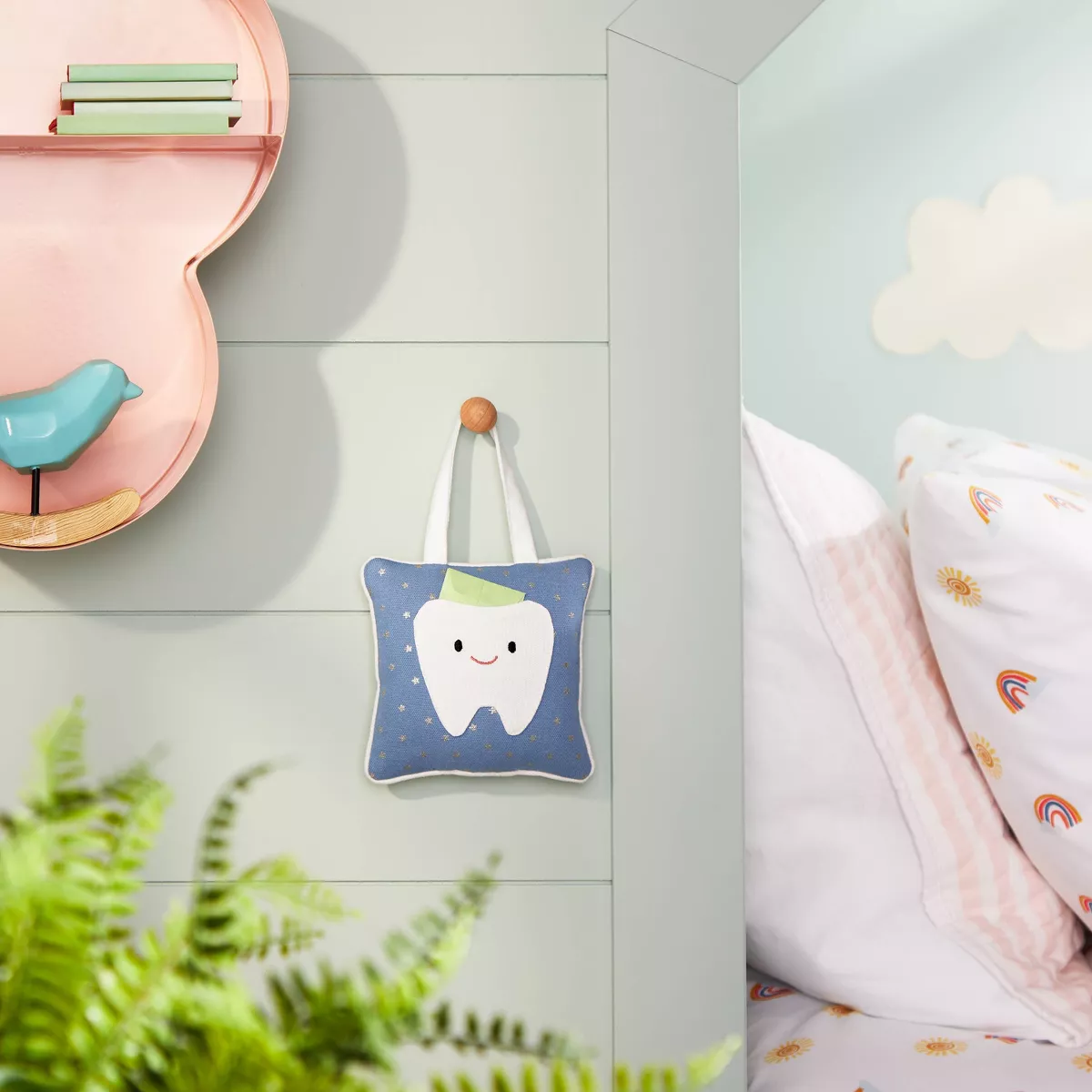 Tooth Fairy Pillow Blue - Pillowfort™