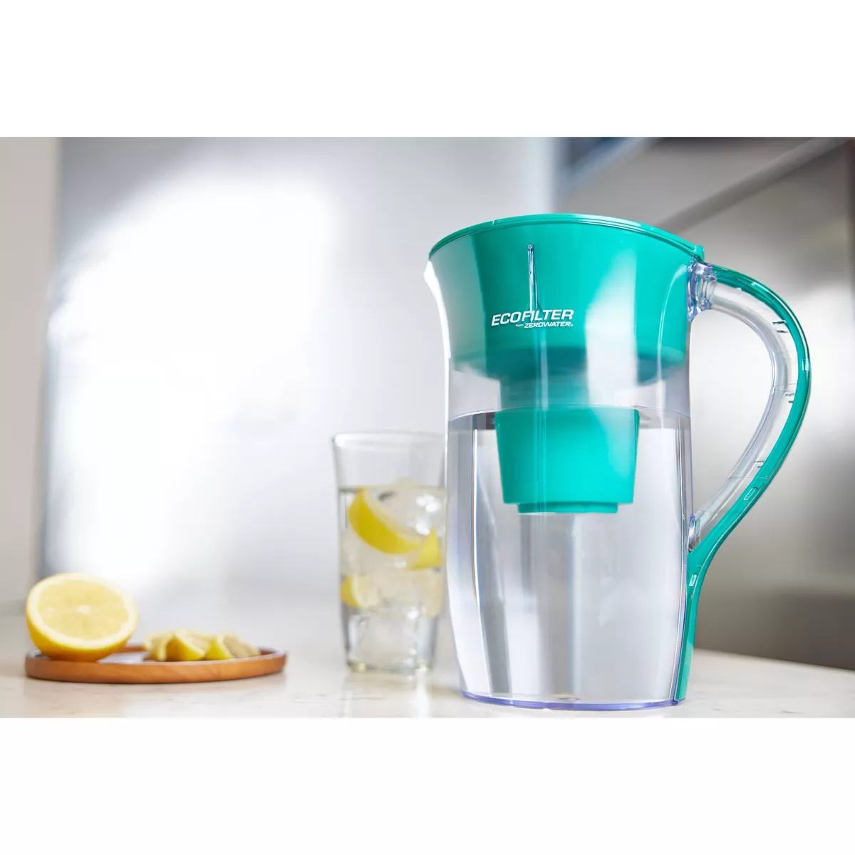 EcoFilter 10 Cup Water Filter Pitcher from ZeroWater - Green