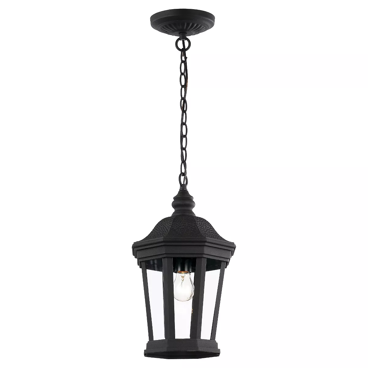 Bel Air Lighting Outdoor Hanging Pendant Black