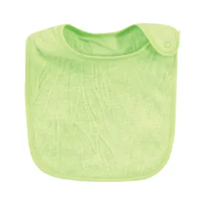 Hudson Baby Infant Boy Rayon from Bamboo Terry Bibs, Blue Orange Lime, One Size