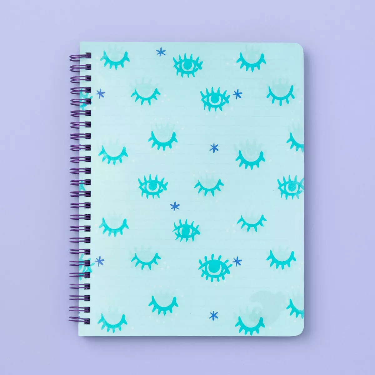 More Than Magic™ 6.5 x 8.5 Lenticular Aura Space Spiral Journal