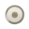 Transpac Dolomite 13 in. Multicolor St. Patrick's Day Celtic Platter