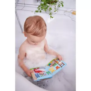 HABA Animal Wash Day - Magic Bath Book - Wipe with Warm Water and the