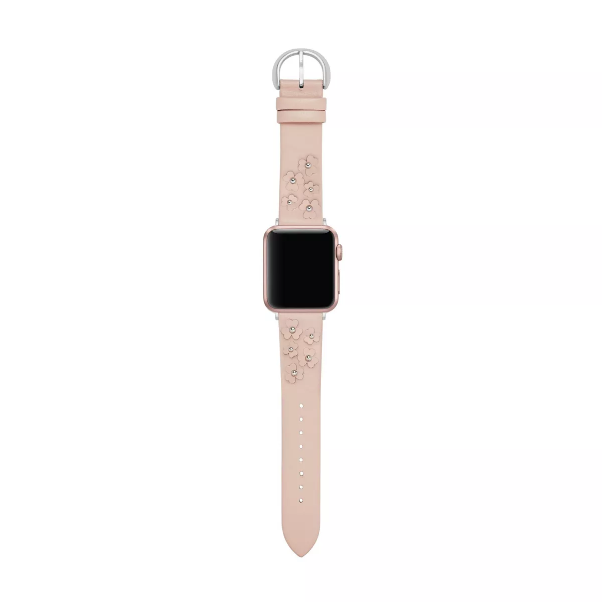 Kate Spade New York Floral Applique Blush Leather 38/40mm Band for Apple Watch