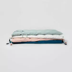 Twin Decorative Dot Print Chaise Lounge Pillow Cream - Opalhouse™